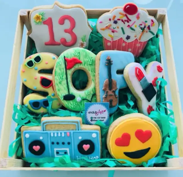 Caja de galletas personalizadas