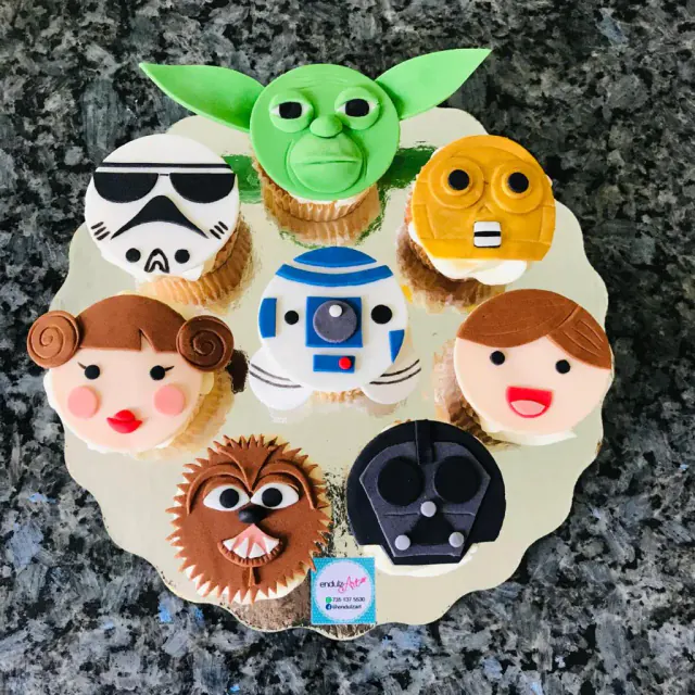 Cupcakes de Star Wars