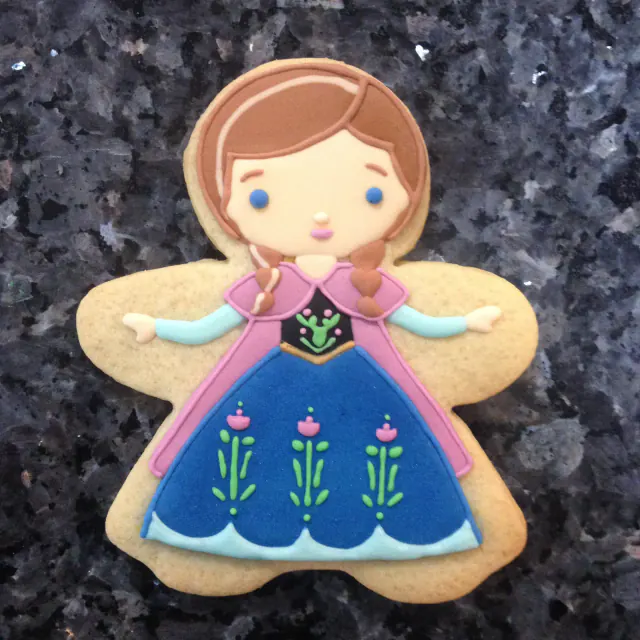 Galleta de Anna de Frozen